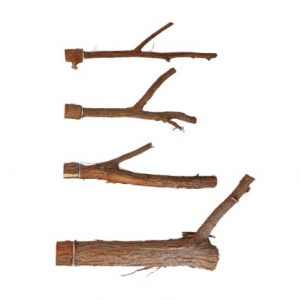 Perches Natural Hardwood Forked - Various